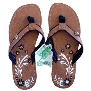 Summer Flat Sandals  USA Sz 8